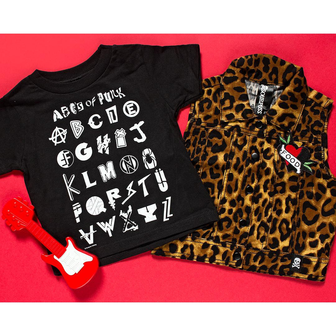 ABCs Of Punk Baby/Boys/Kids T-Shirt-Baby, Toddler And Kids-Scarlett Dawn
