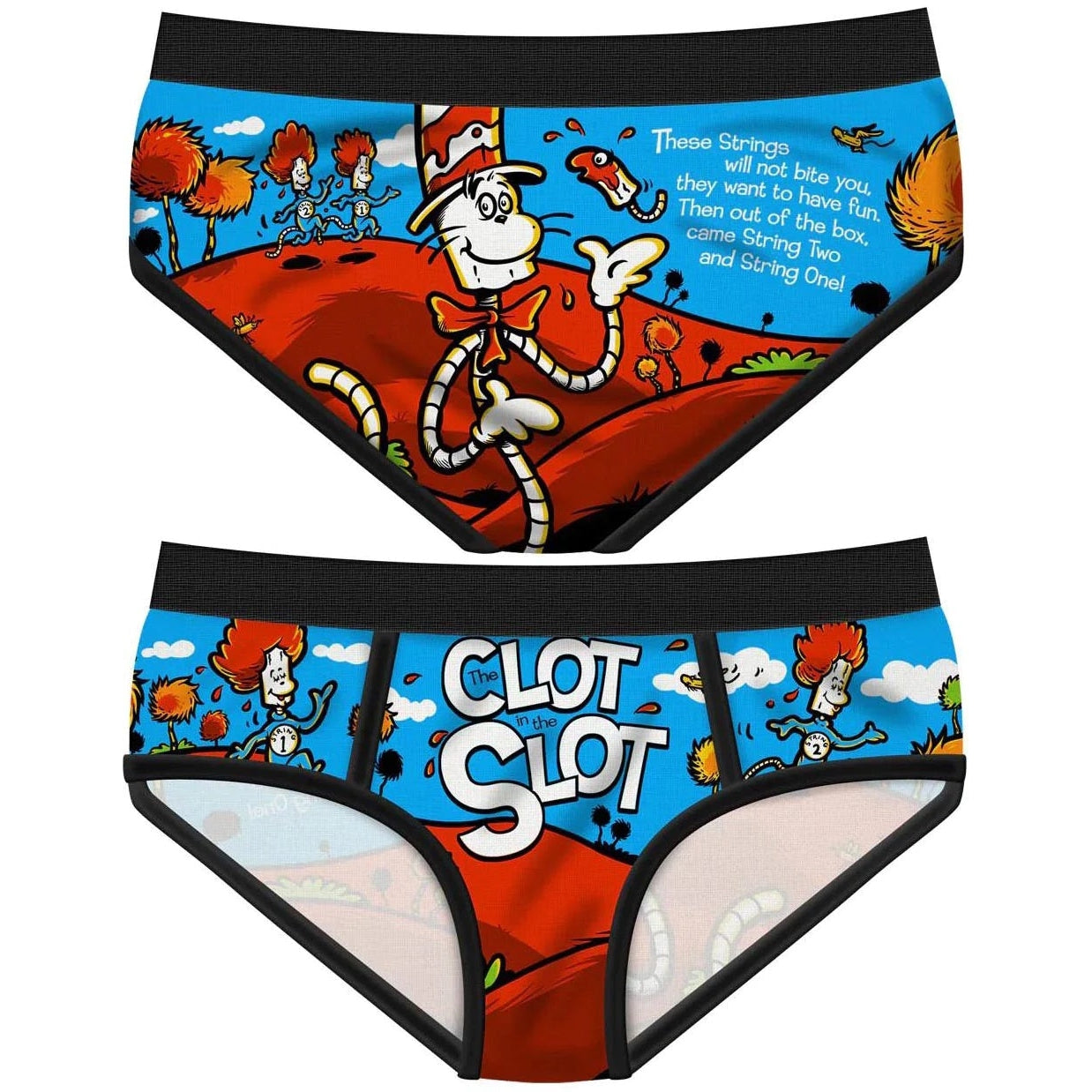 Clot In The Slot Period Panties-Womens Underwear-Scarlett Dawn