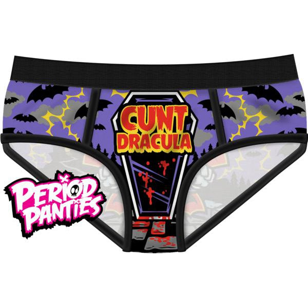 C*nt Dracula Period Panties-Womens Underwear-Scarlett Dawn