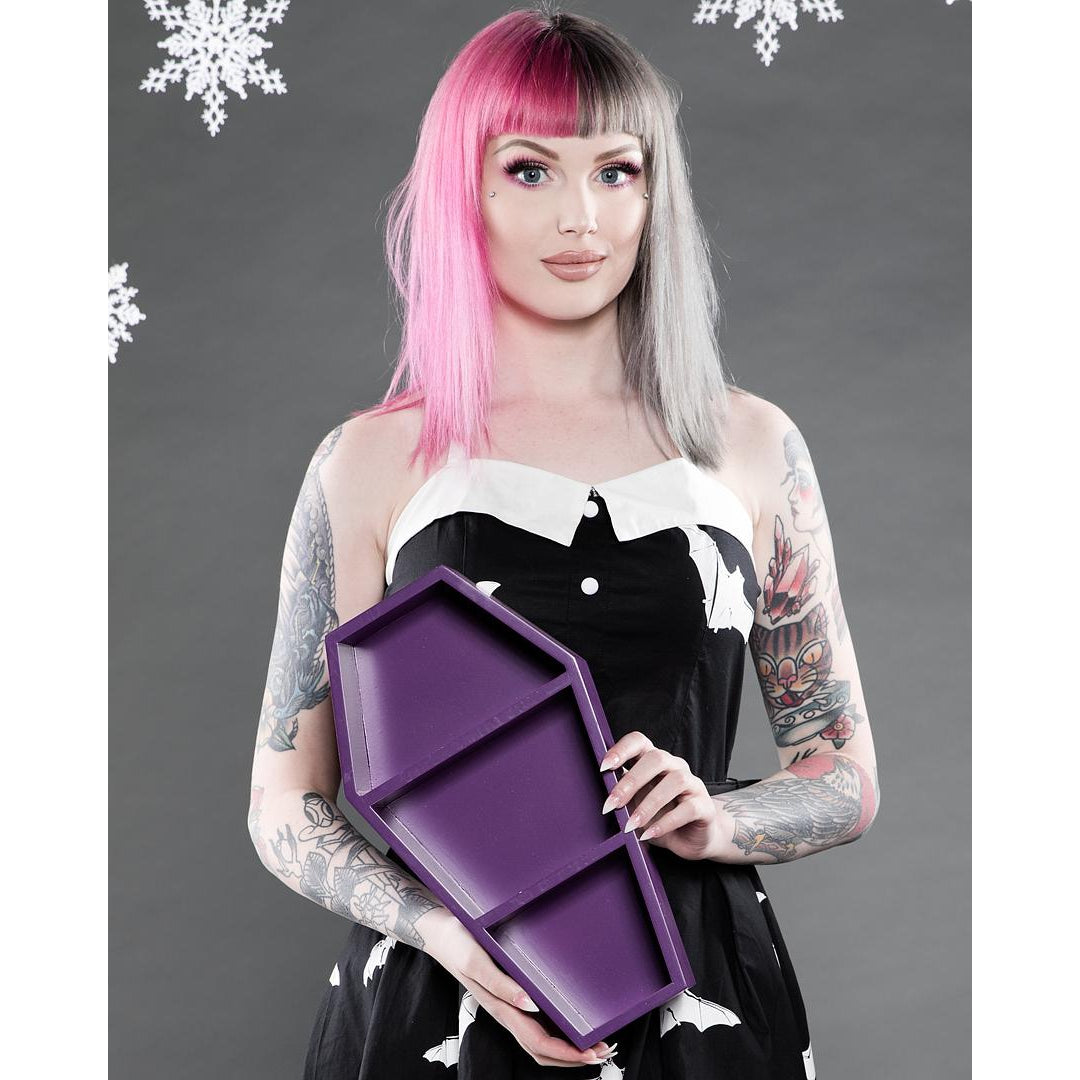 Coffin Shelf Purple-Coffin Shelves-Scarlett Dawn