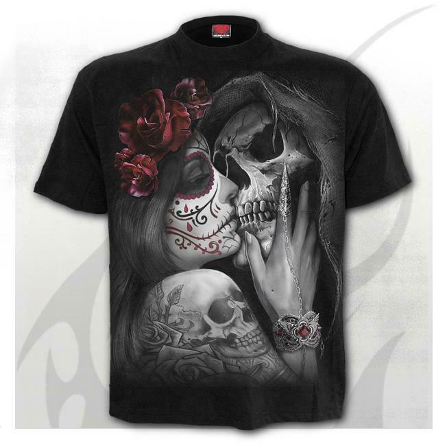 Dead Kiss Mens T-Shirt-Mens T-Shirts & Tanks-Scarlett Dawn
