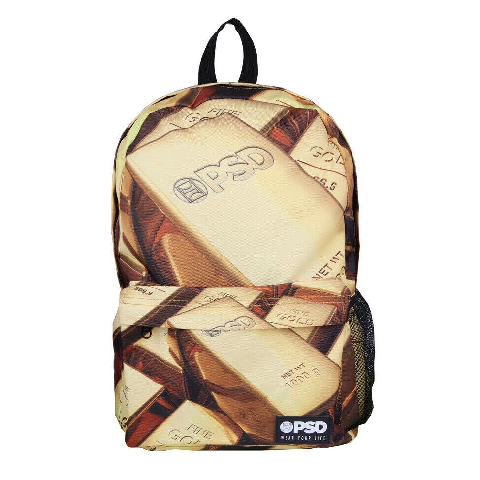 Gold Bar Backpack-Mens Bags &amp; Wallets-Scarlett Dawn