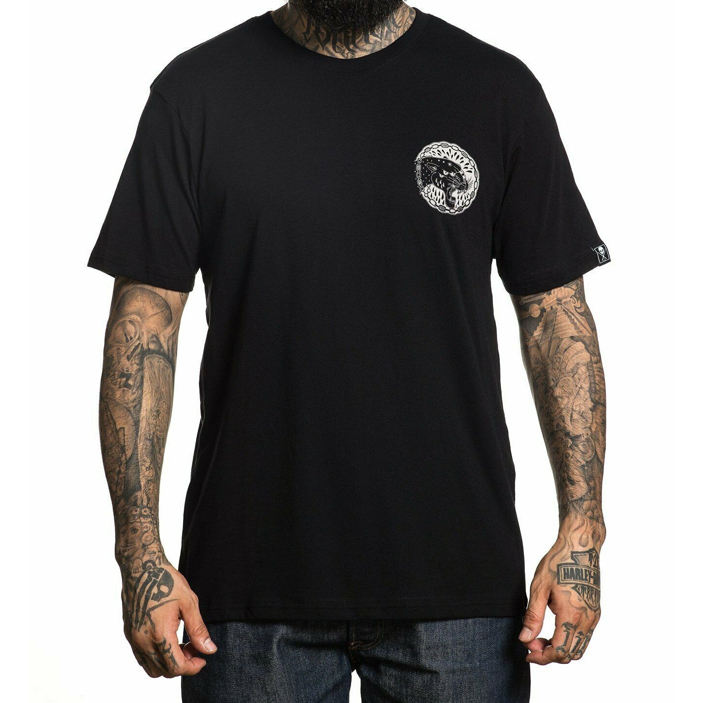 Panthers Tears Premium Fit Mens T-Shirt-Mens T-Shirts & Tanks-Scarlett Dawn
