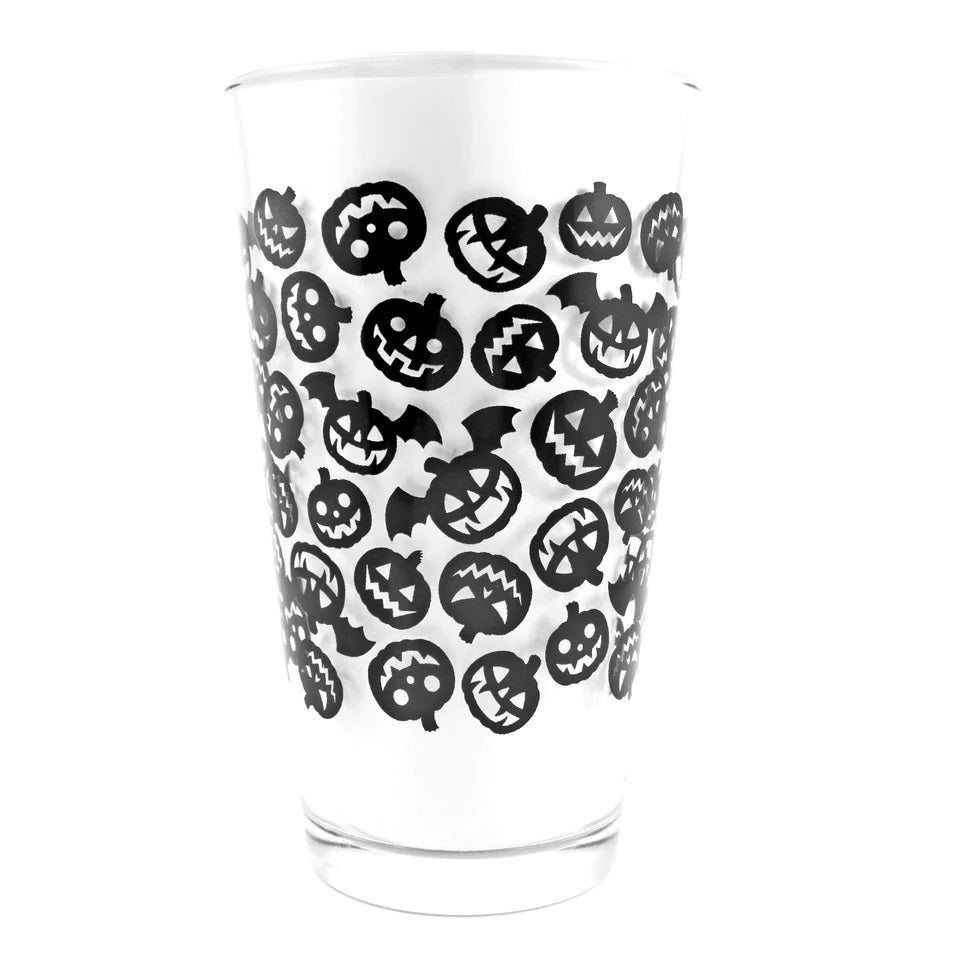 Spooky Pumpkins Pint Glass-Cups &amp; Mugs-Scarlett Dawn