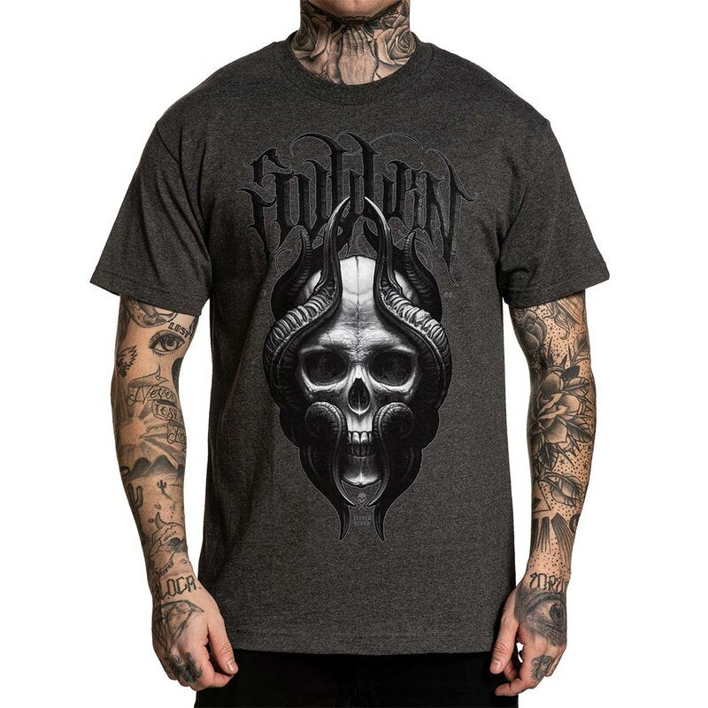 Stepan Negur Skull Standard Fit Mens T-Shirt-Mens T-Shirts & Tanks-Scarlett Dawn