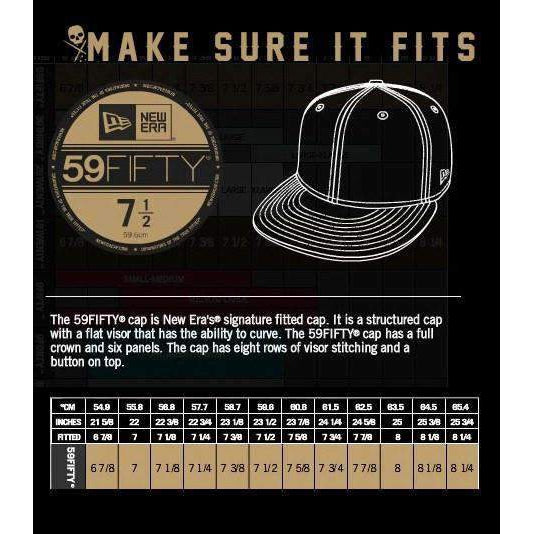 Era Cap Fitted Hat Size Guide Era Hat Fitted Baseball Caps Size