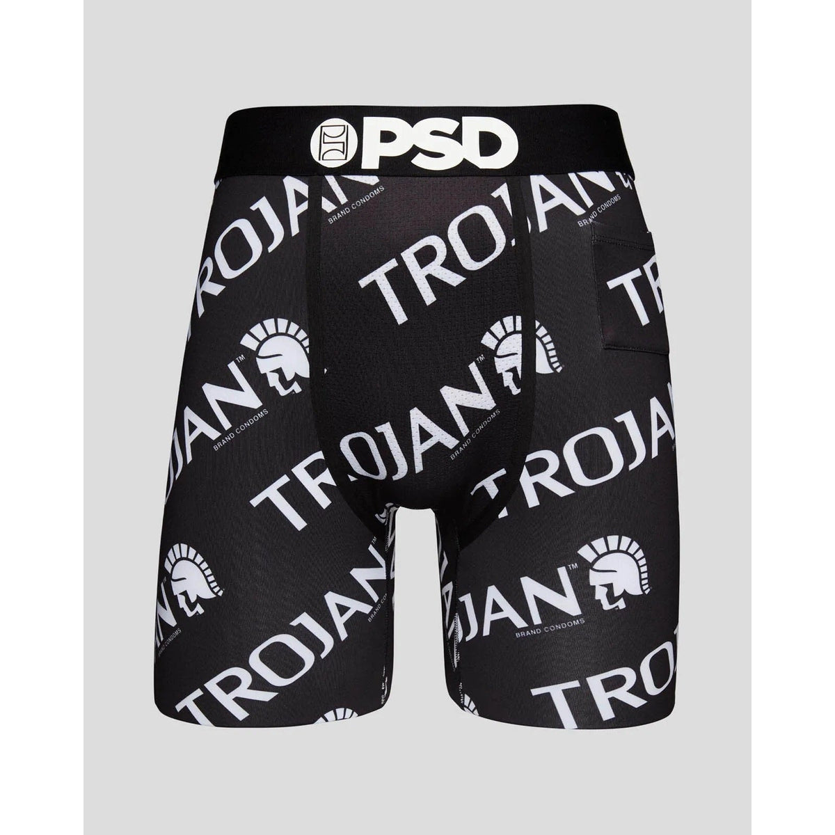 Trojan Logo Boxer Briefs-Mens Underwear-Scarlett Dawn