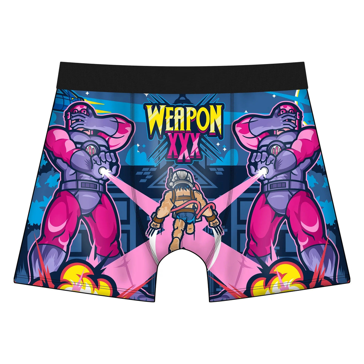 Weapon XXX Mens Boxer Briefs-Mens Underwear-Scarlett Dawn