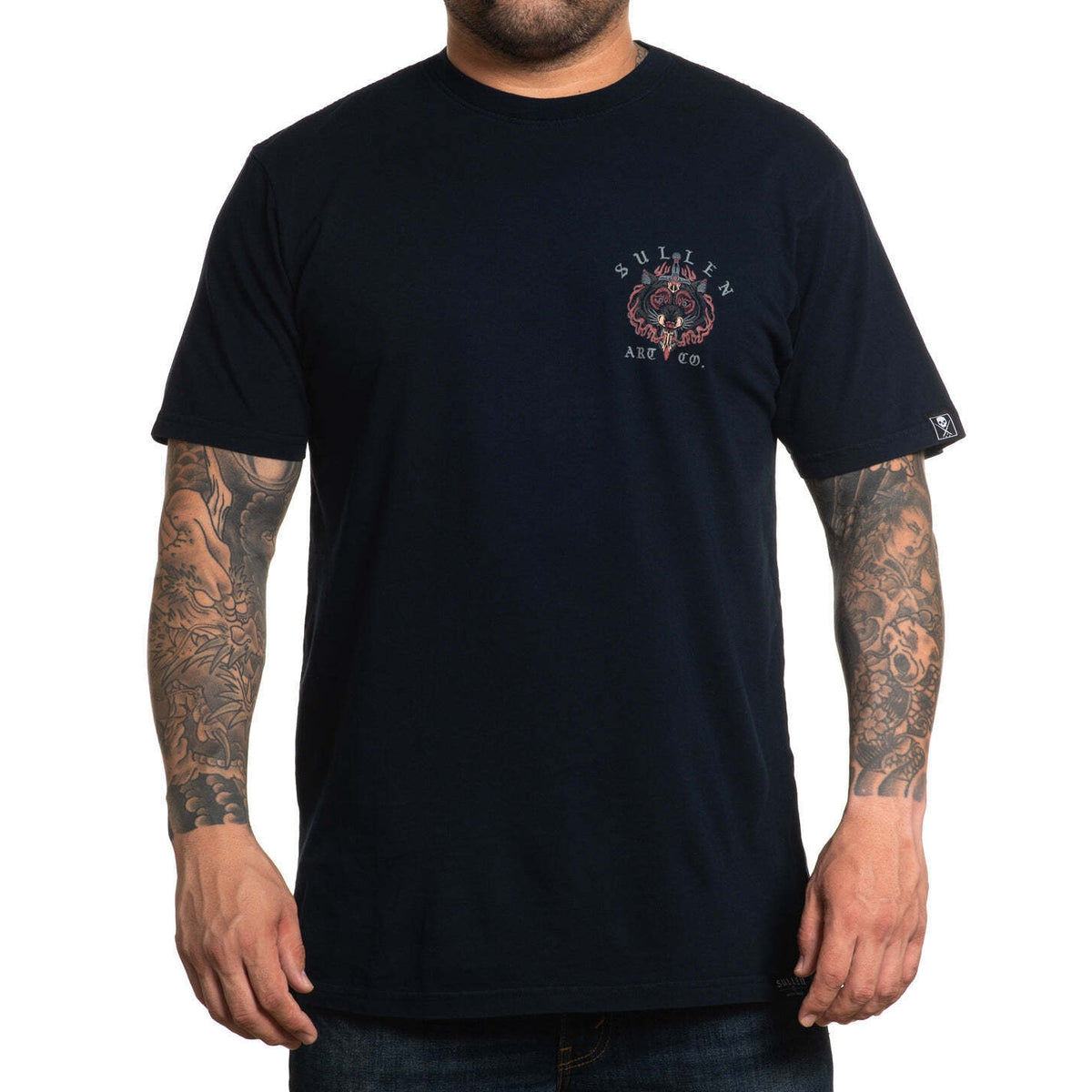 Wolfhead Premium Fit Mens T-Shirt-Mens T-Shirts &amp; Tanks-Scarlett Dawn