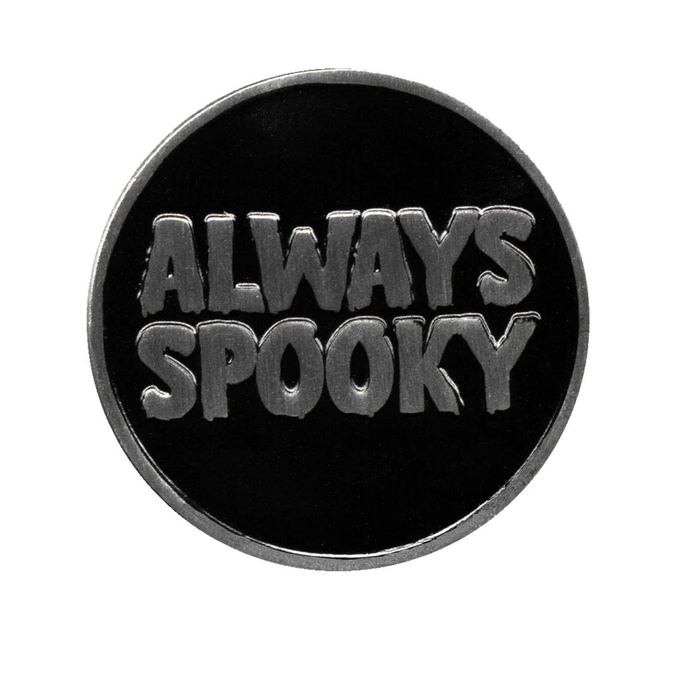 Always Spooky Enamel Pin-Pins-Scarlett Dawn