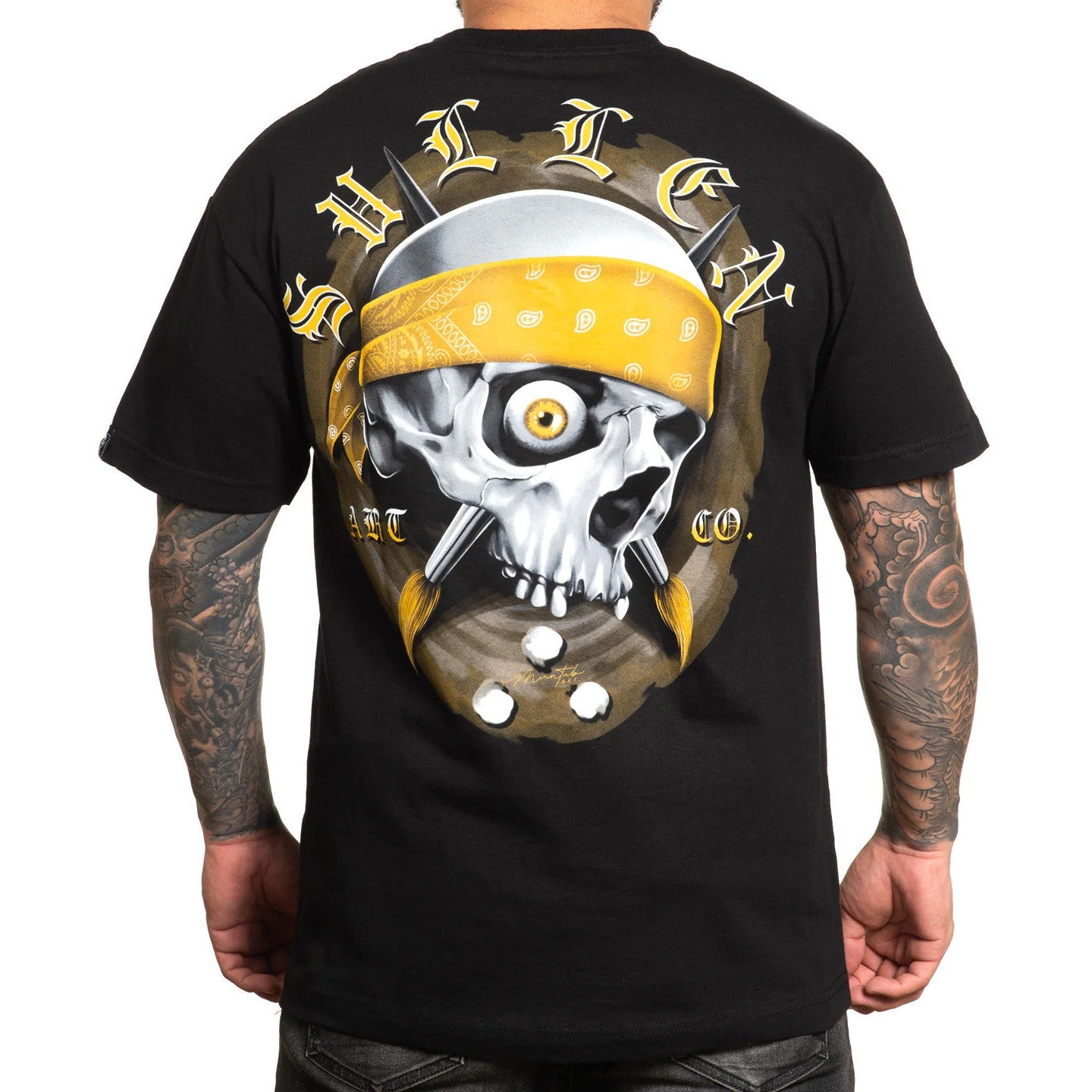 Golden Eye Standard Fit Mens T-Shirt-Mens T-Shirts & Tanks-Scarlett Dawn
