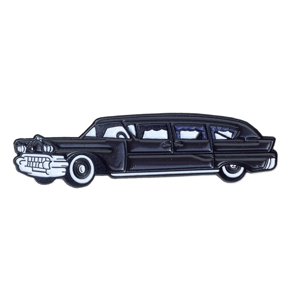 Hearse Enamel Pin-Pins-Scarlett Dawn