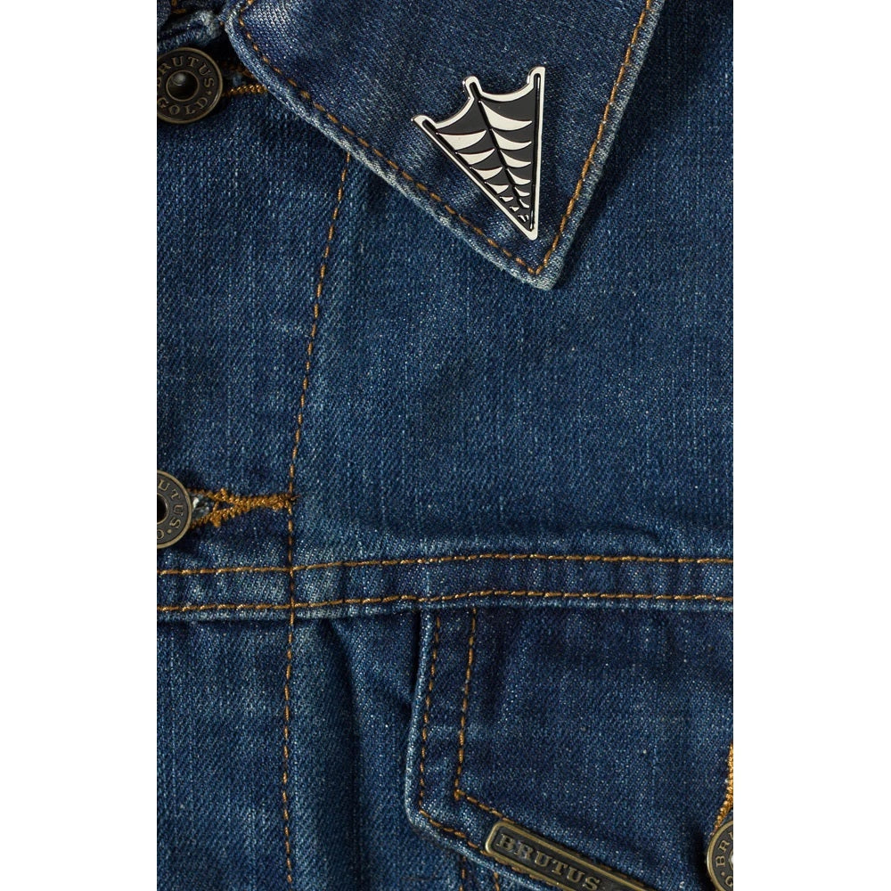 Spiderweb Enamel Pin-Pins-Scarlett Dawn