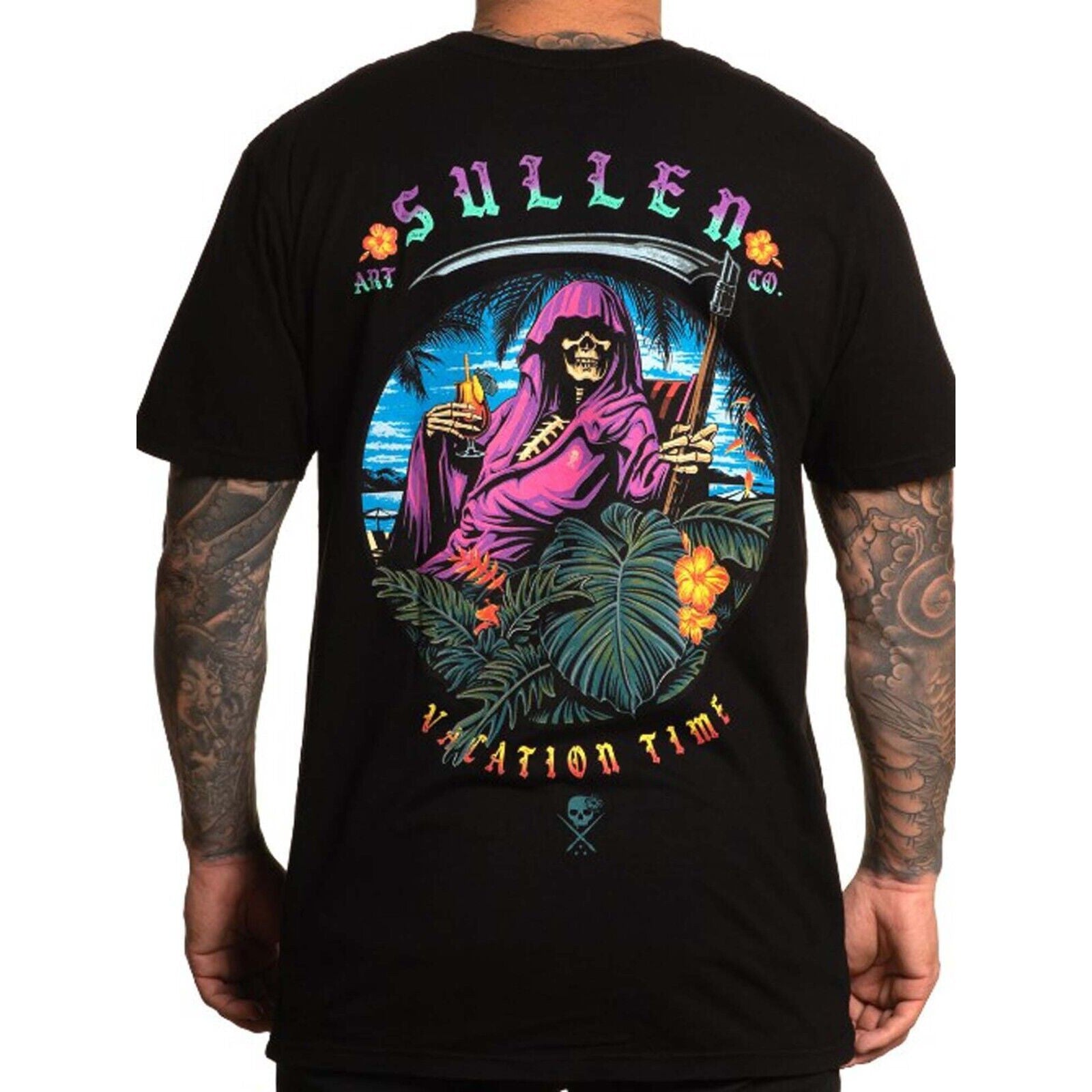 Vacation Time Premium Fit Mens T-Shirt-Mens T-Shirts & Tanks-Scarlett Dawn