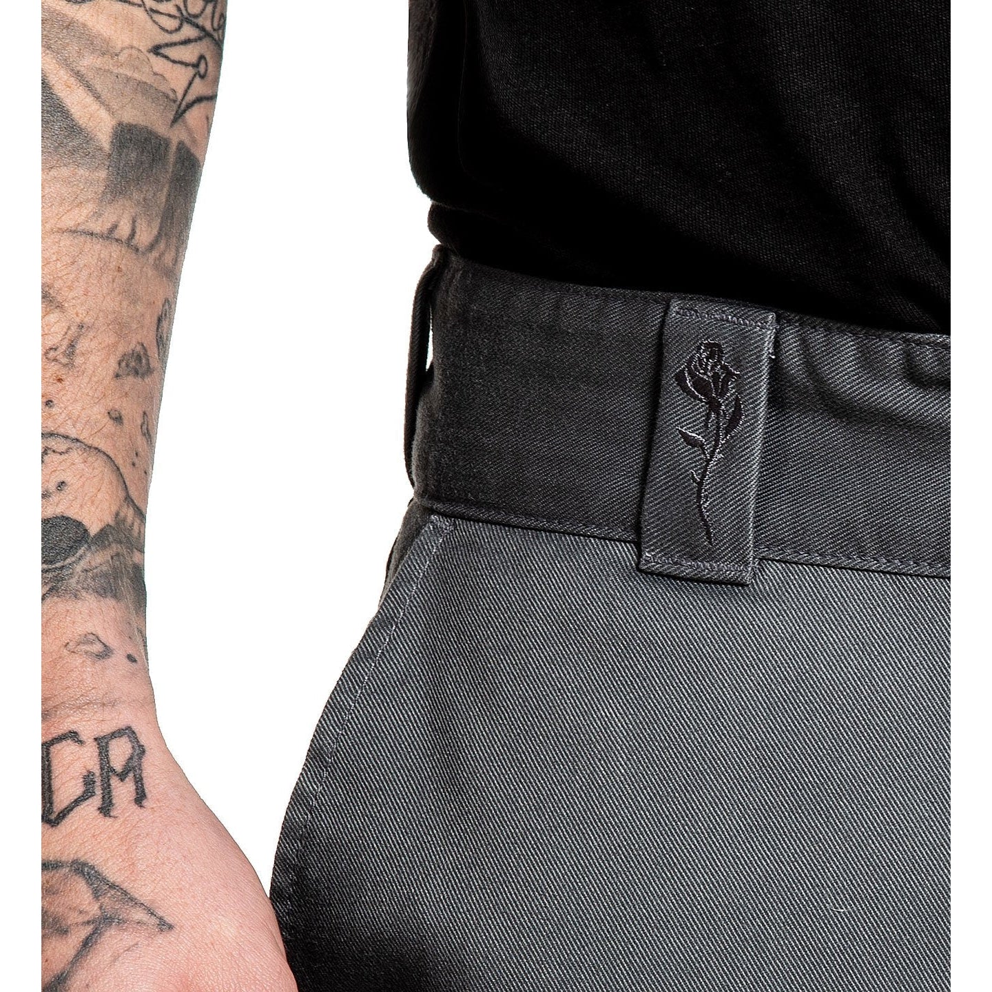 925 Chino Grey Mens Pants-Mens Shorts & Pants-Scarlett Dawn