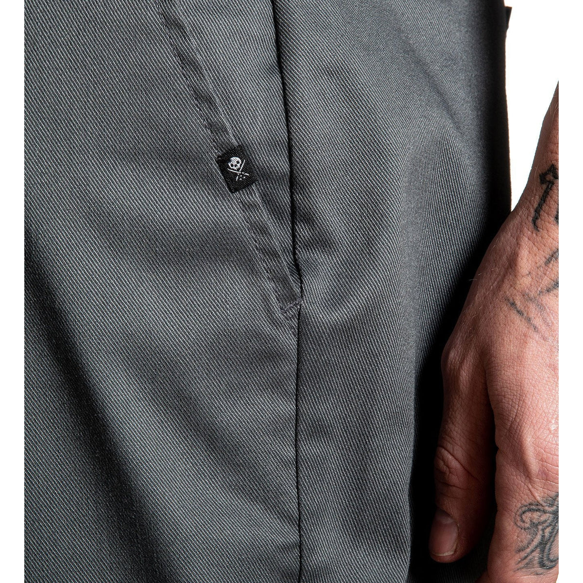 925 Chino Grey Mens Pants-Mens Shorts &amp; Pants-Scarlett Dawn