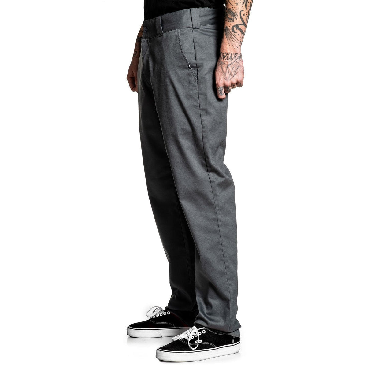 925 Chino Grey Mens Pants-Mens Shorts &amp; Pants-Scarlett Dawn