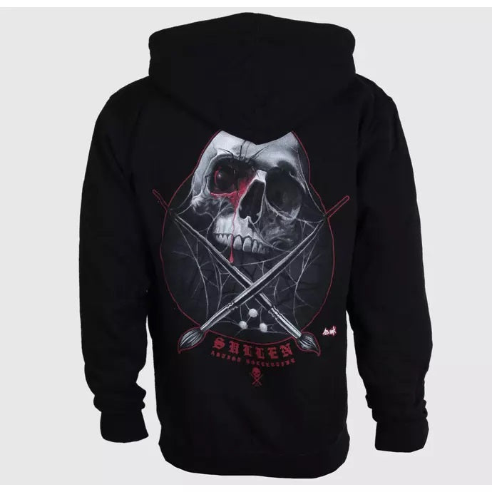 AB Ink Mens Pullover Hoodie-Mens Jumpers, Hoodies & Long Sleeves-Scarlett Dawn