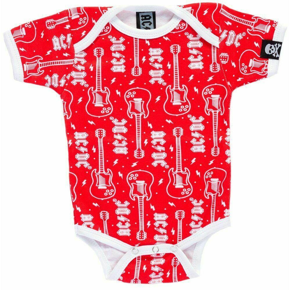 AC/DC Licenced Product Baby Romper-Baby, Toddler And Kids-Scarlett Dawn