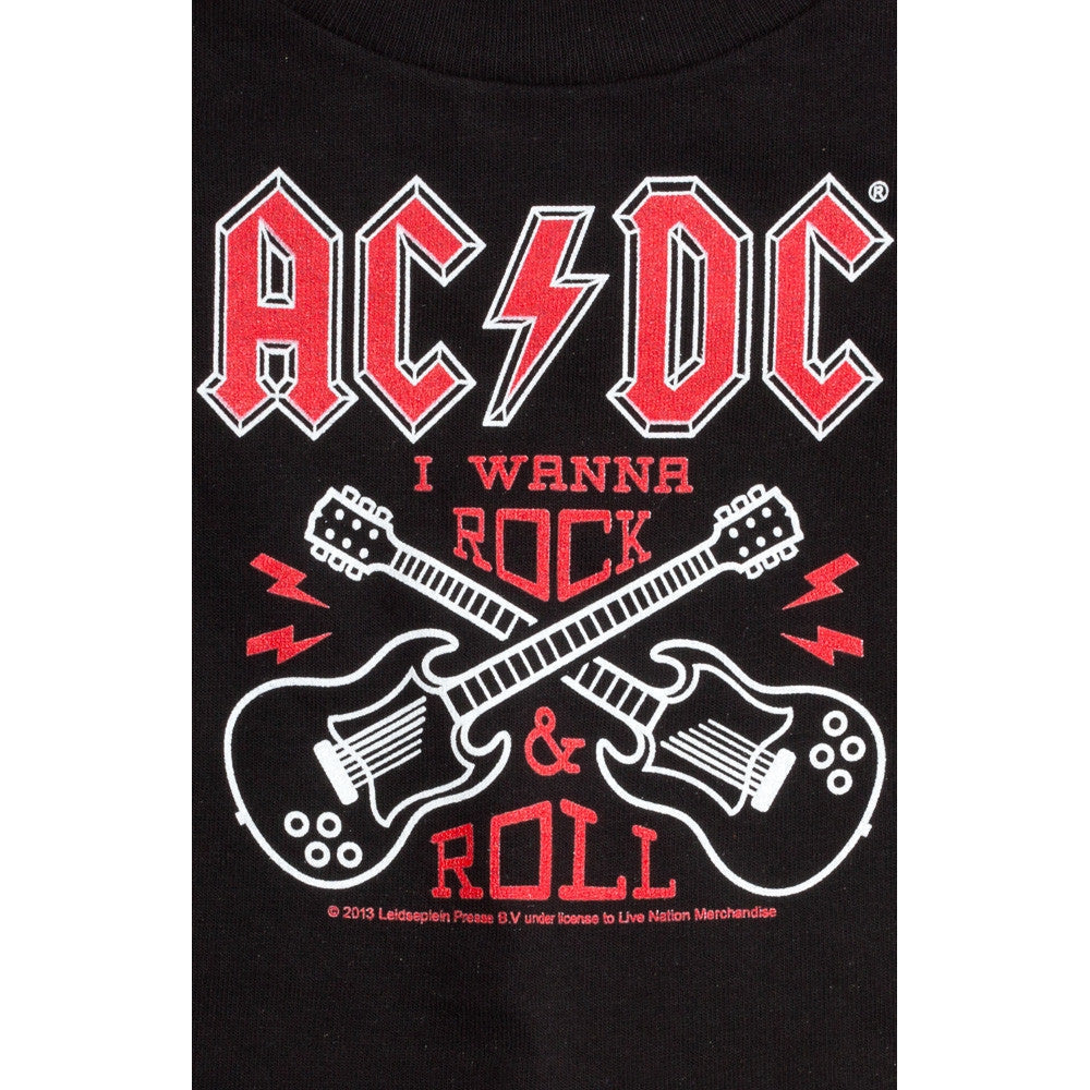 AC/DC Rock N Roll Baby Boys T-Shirt-Baby, Toddler And Kids-Scarlett Dawn
