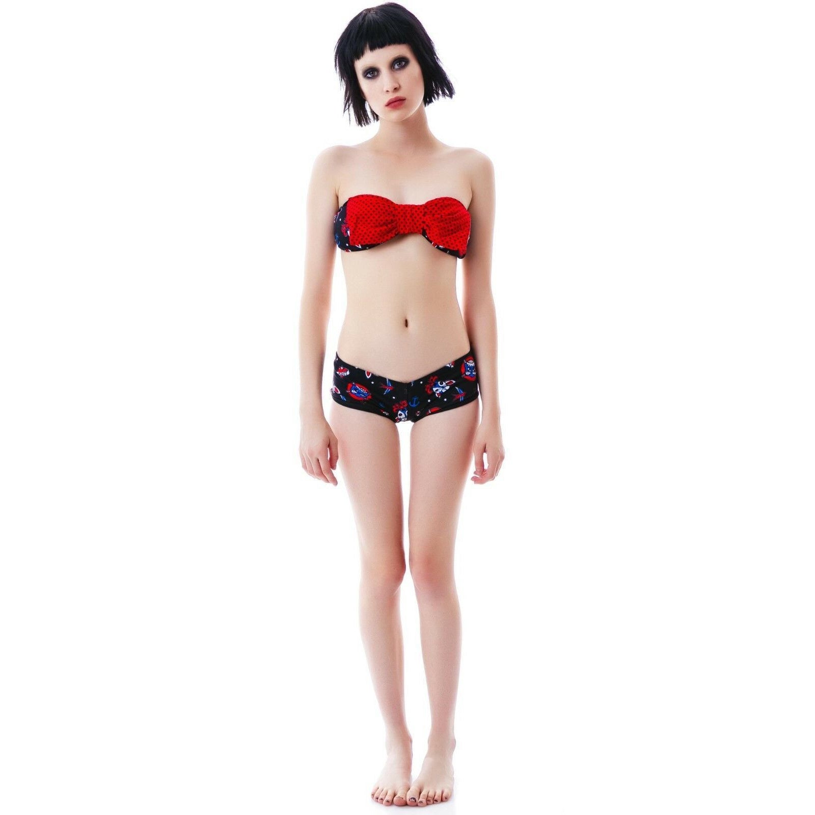 Ahoy Sailor Ariel Womens Bikini-Womens Swimwear-Scarlett Dawn