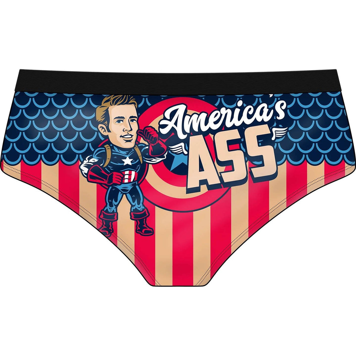 Americas Ass Panties-Womens Underwear-Scarlett Dawn