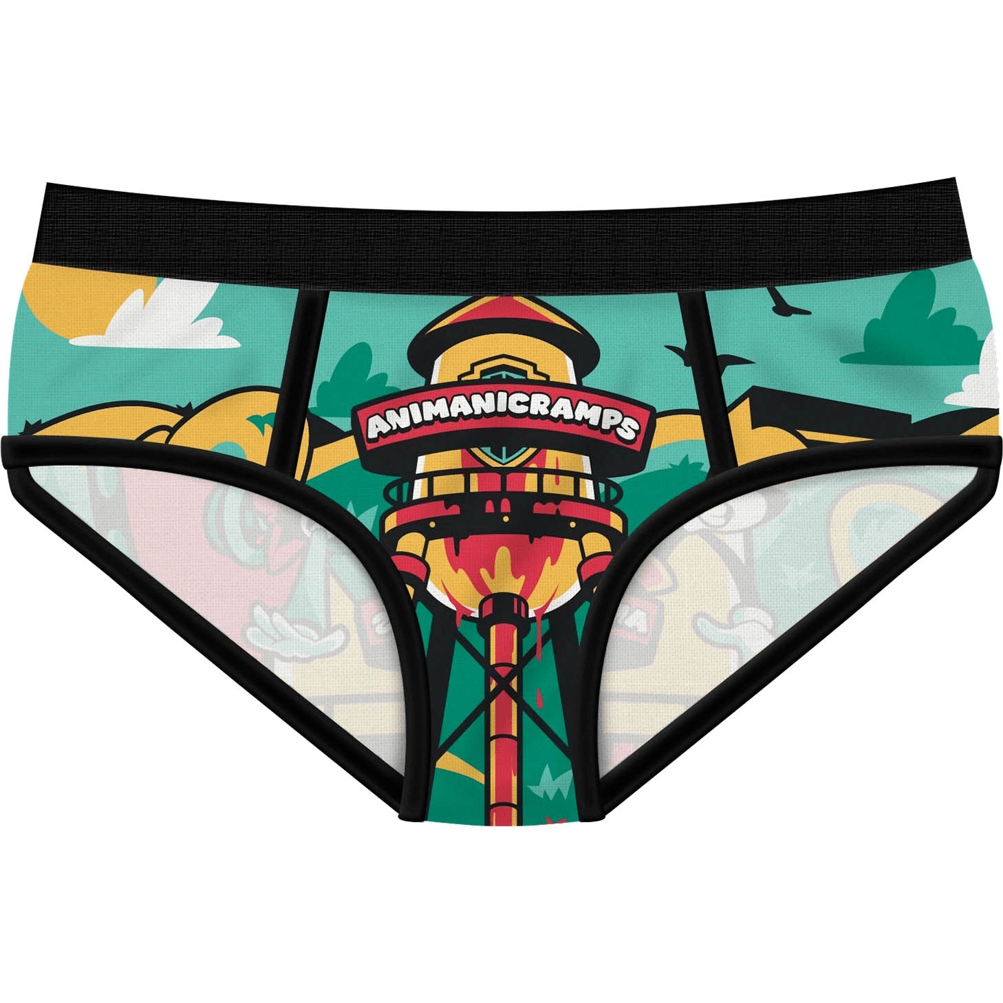 Animanicramps Period Panties-Womens Underwear-Scarlett Dawn