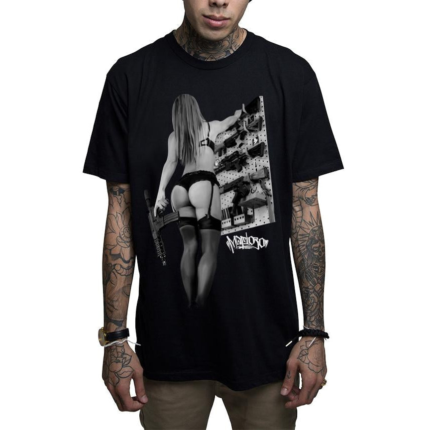 Assassin Black Mens T-Shirt-Mens T-Shirts & Tanks-Scarlett Dawn