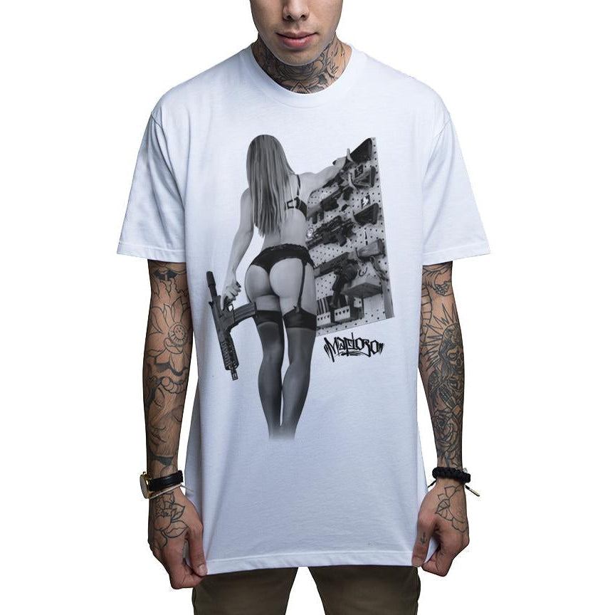Assassin White Mens T-Shirt-Mens T-Shirts & Tanks-Scarlett Dawn