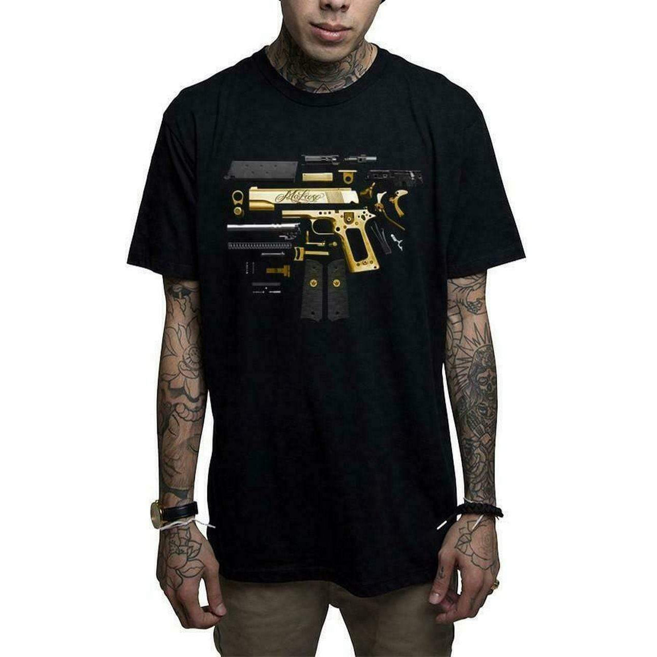 Assembly Black Mens T-Shirt-Mens T-Shirts & Tanks-Scarlett Dawn