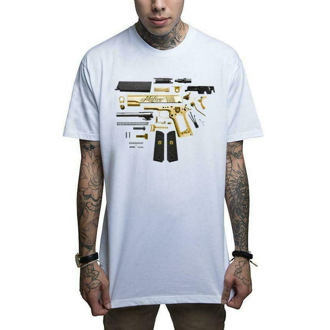 Assembly White Mens T-Shirt-Mens T-Shirts & Tanks-Scarlett Dawn