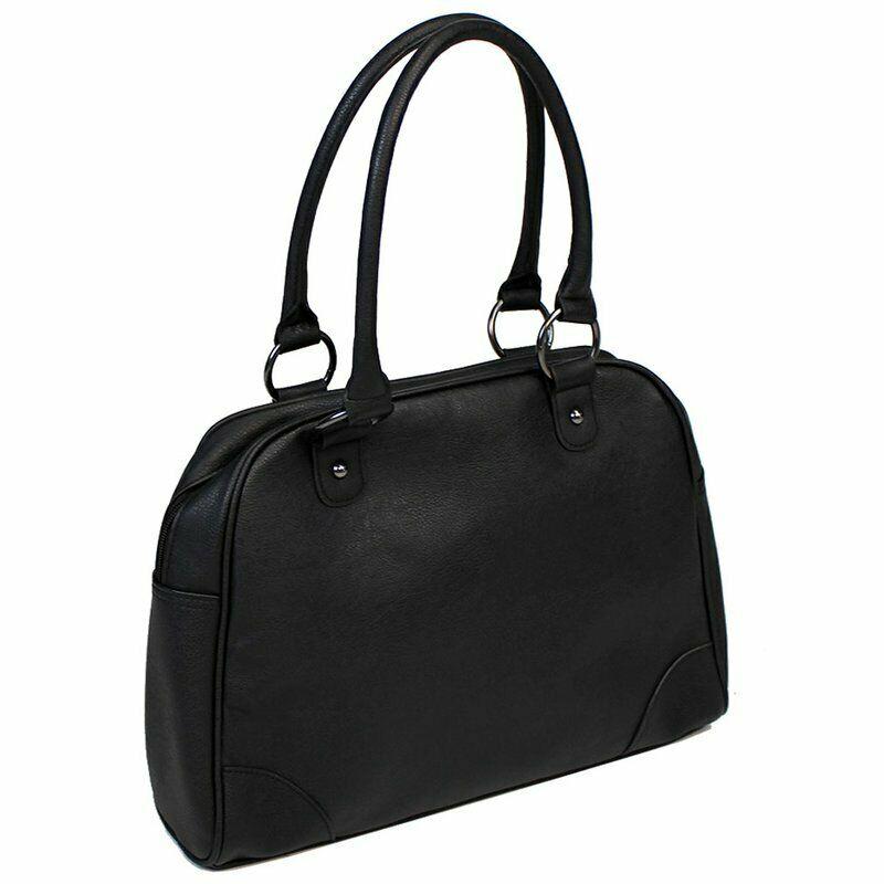 Athena Bowler Handbag-Womens Handbags, Purses &amp; Wallets-Scarlett Dawn