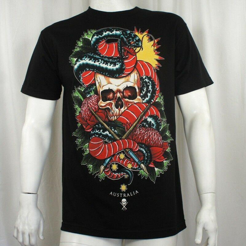 Aussie Badge Mens T-Shirt-Mens T-Shirts & Tanks-Scarlett Dawn