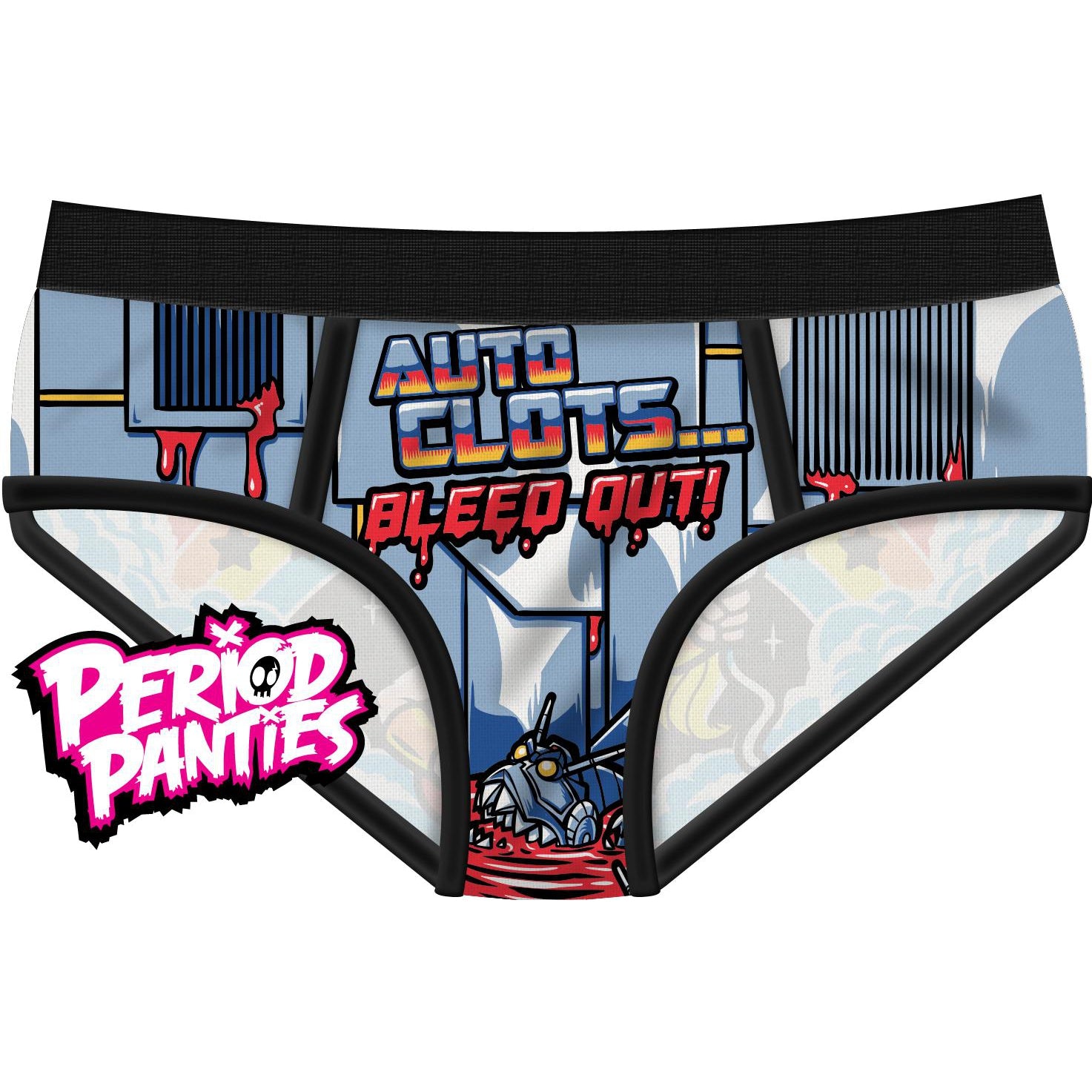 Auto Clots Period Panties-Womens Underwear-Scarlett Dawn