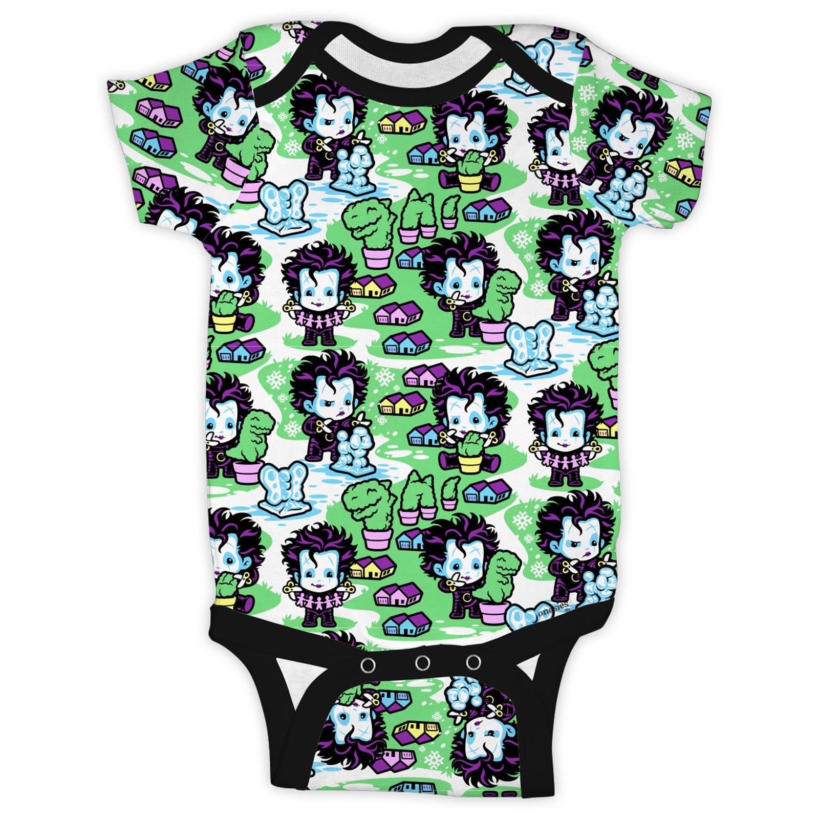 Baby Scissorhands Baby Romper-Baby, Toddler And Kids-Scarlett Dawn