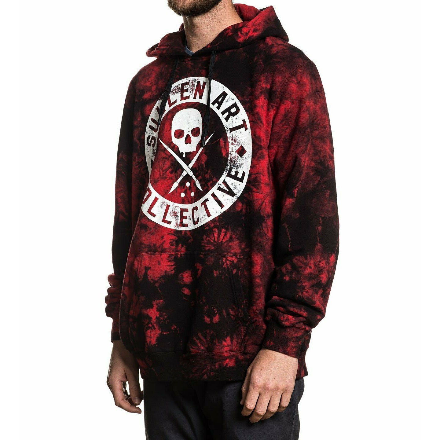Badge of Honor Grunge BOH Pullover Hoodie-Mens Jumpers, Hoodies & Long Sleeves-Scarlett Dawn