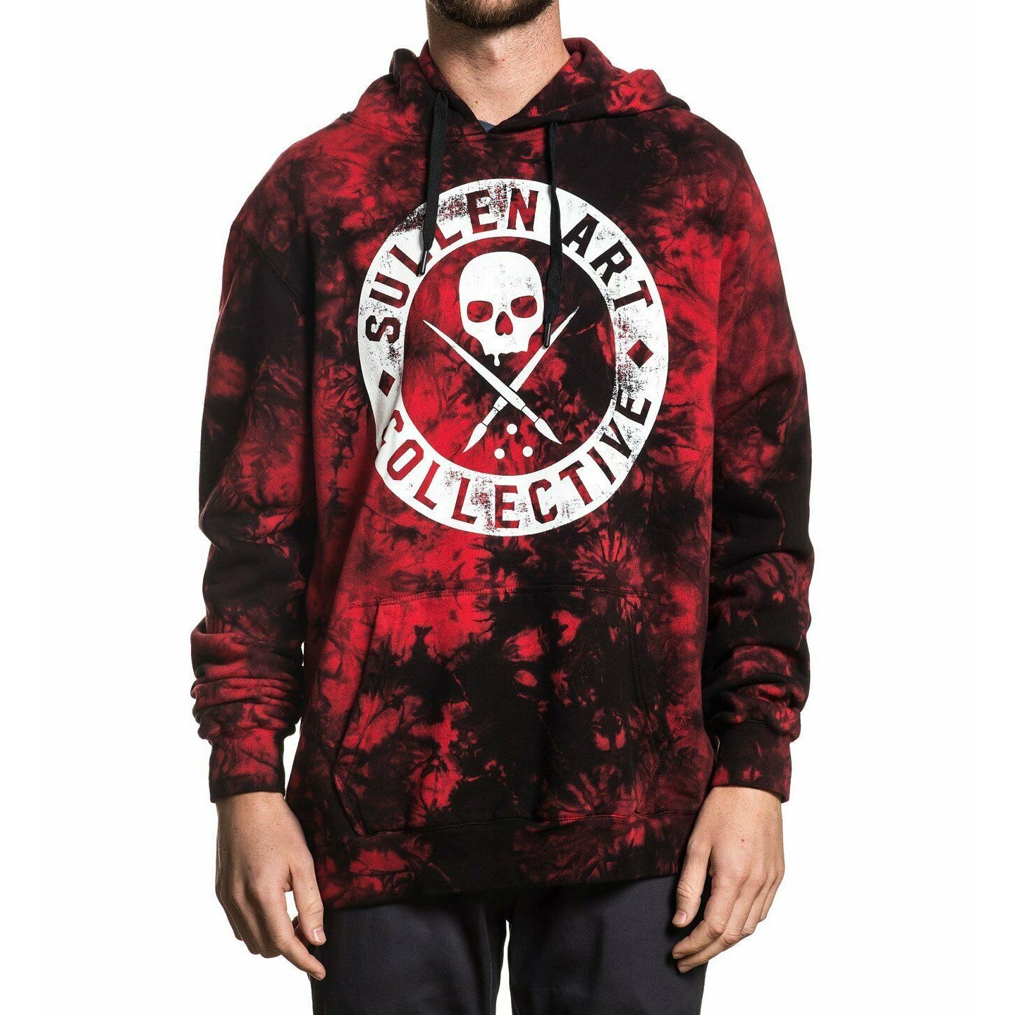 Badge of Honor Grunge BOH Pullover Hoodie-Mens Jumpers, Hoodies & Long Sleeves-Scarlett Dawn