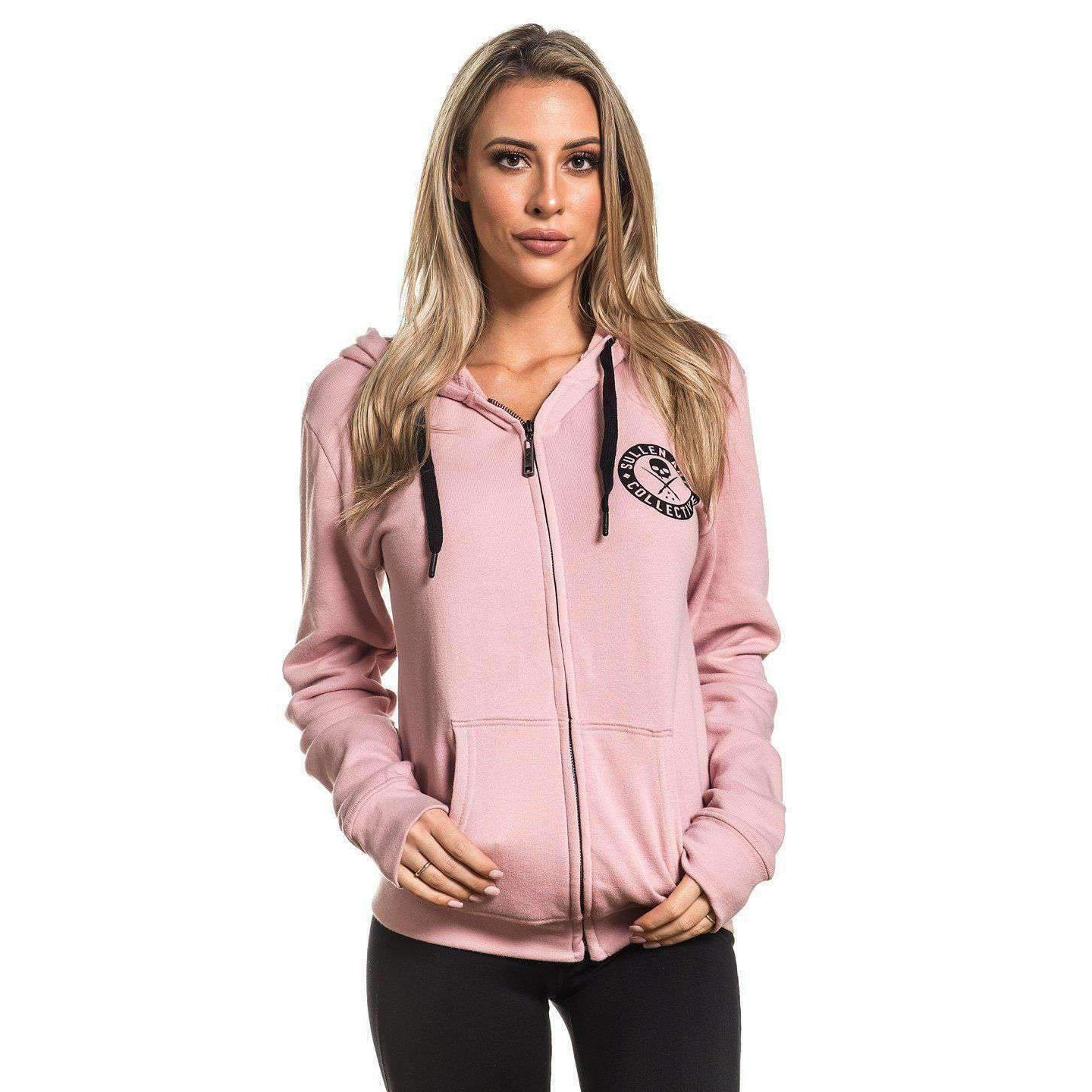 Badge Of Honor Womens Zipped Hoodie-Womens Jumpers & Hoodies-Scarlett Dawn