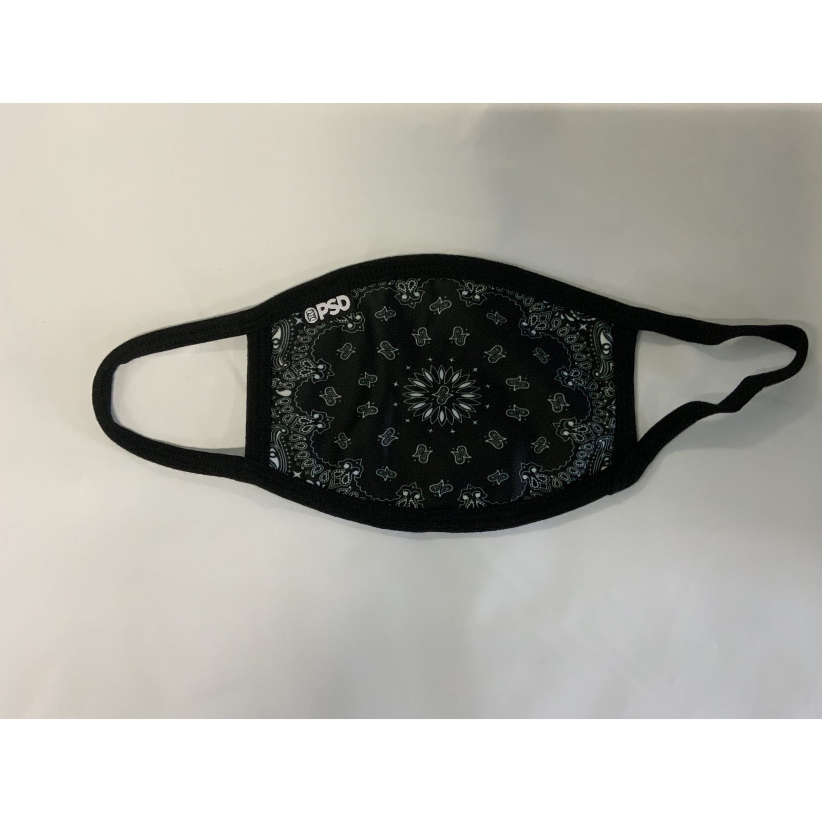Bandana Black Face Mask-Face Masks & Wraps-Scarlett Dawn