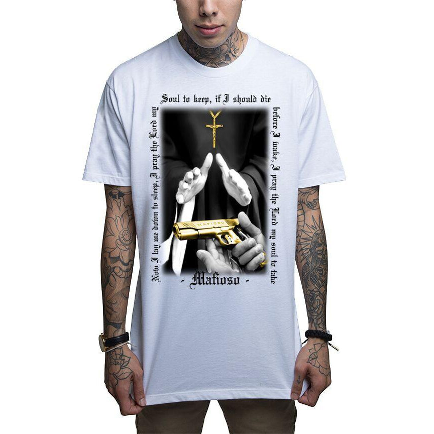 Baptism White Mens T-Shirt-Mens T-Shirts & Tanks-Scarlett Dawn