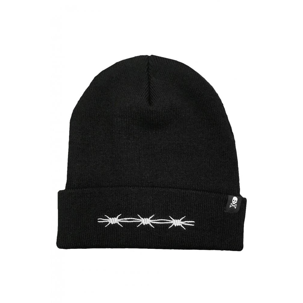 Barbed Wire Womens Beanie-Womens Beanies-Scarlett Dawn