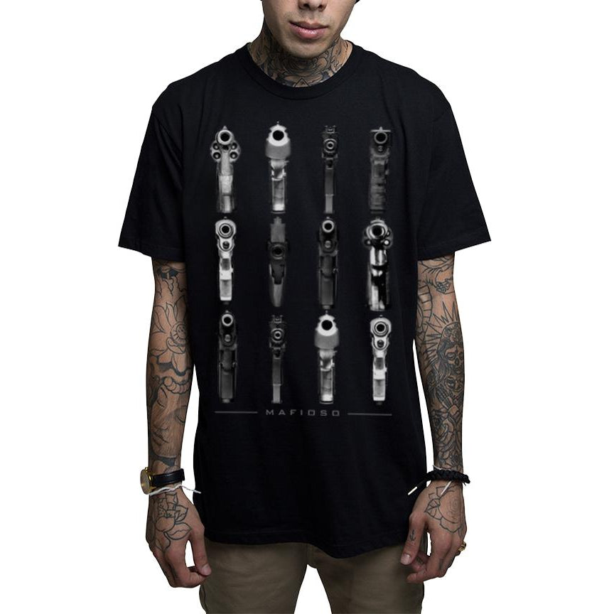 Barrels Black Mens T-Shirt-Mens T-Shirts & Tanks-Scarlett Dawn