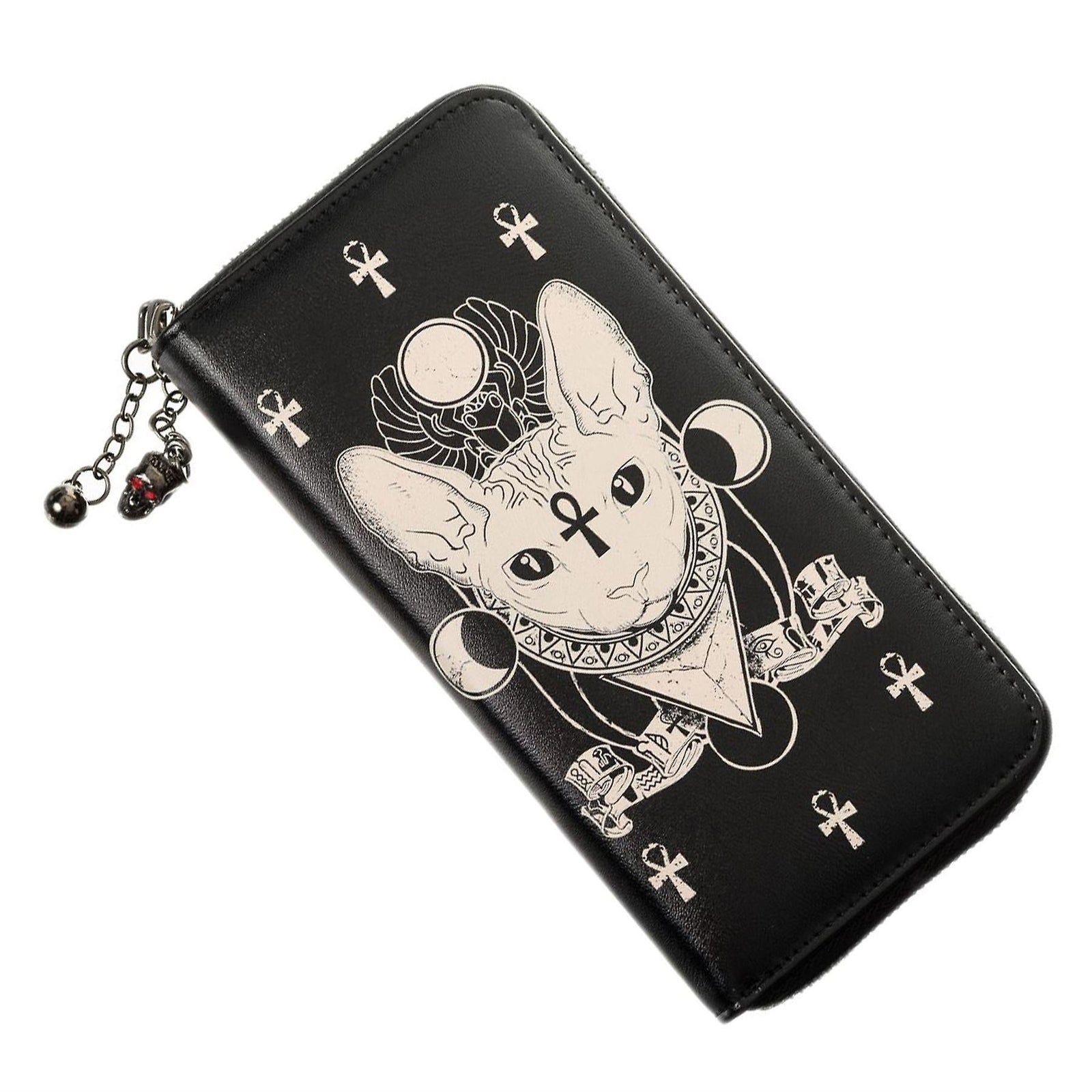 Bastet Womens Wallet-Womens Handbags, Purses & Wallets-Scarlett Dawn