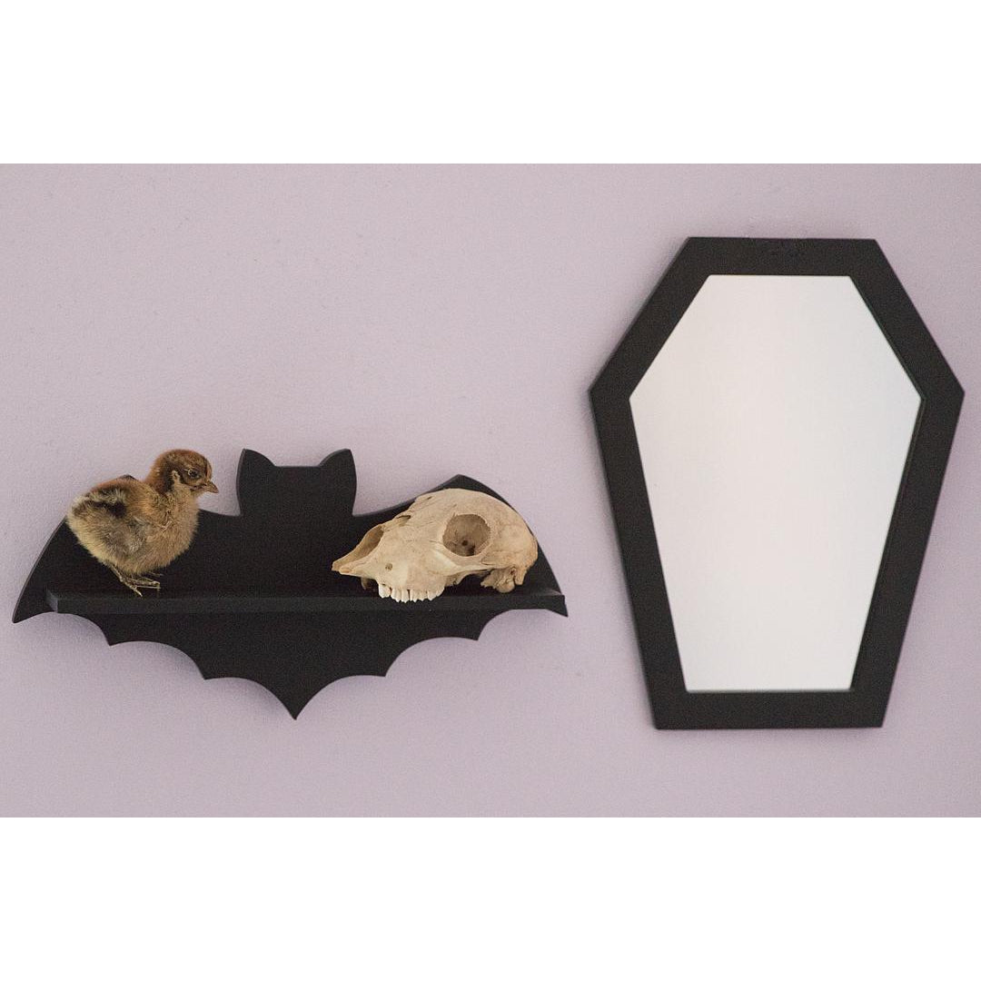 Bat Wall Shelf-Wall Shelves-Scarlett Dawn