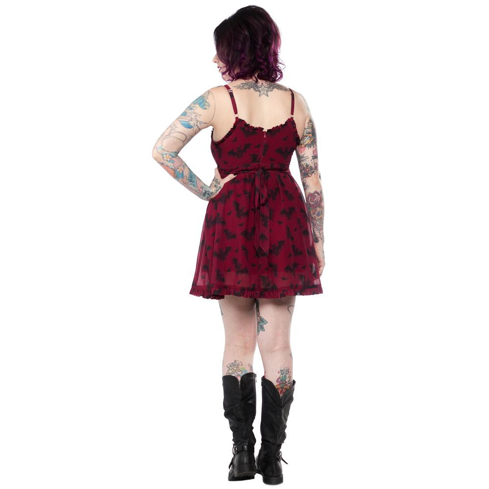 Batt Attack Dolly Dress-Womens Dresses-Scarlett Dawn