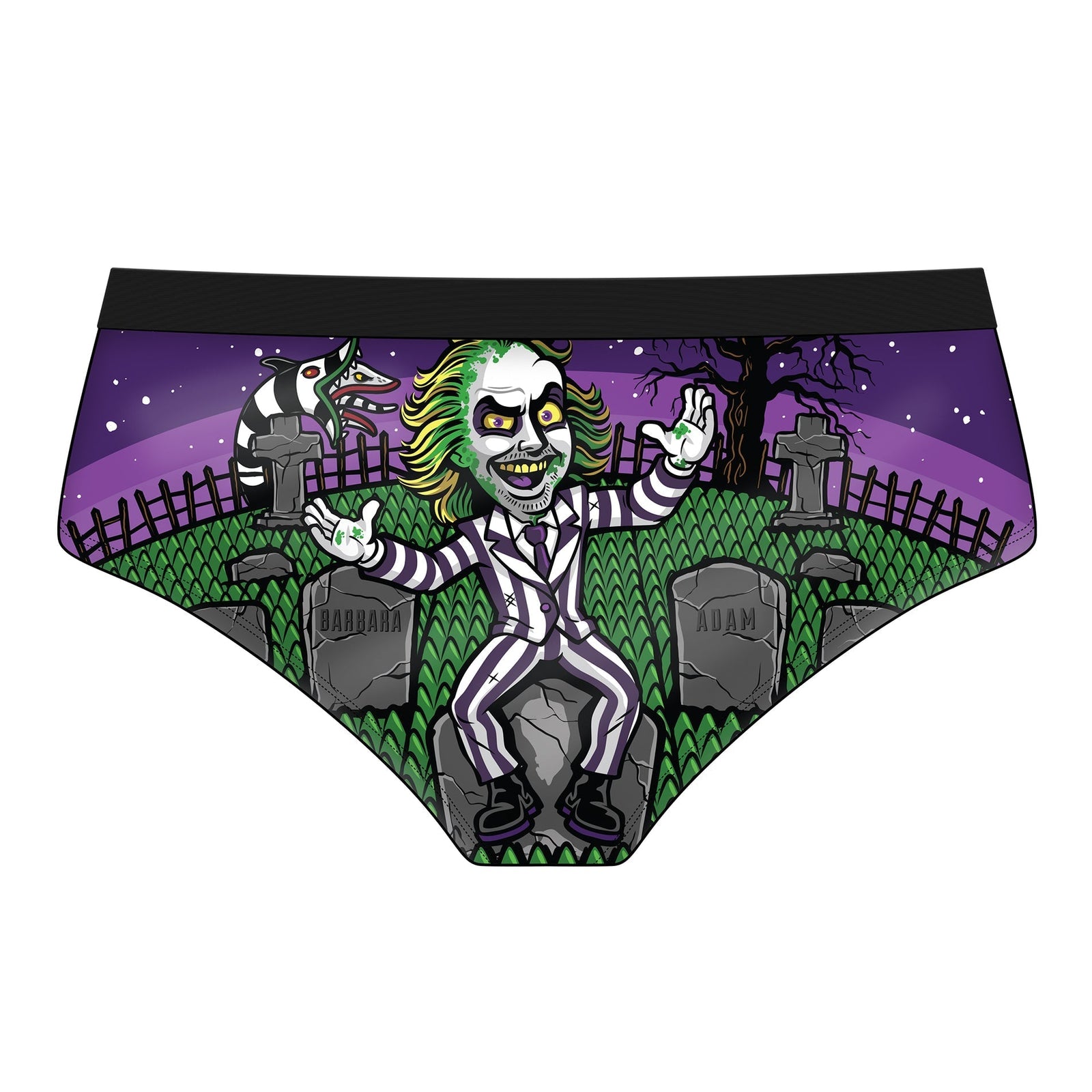 Beetlejuice Showtime Panties-Womens Underwear-Scarlett Dawn