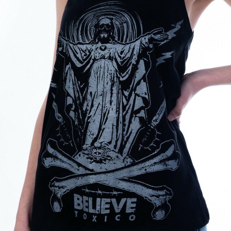 Believe Tunic Vest Womens Tank Top-Womens Tops-Scarlett Dawn