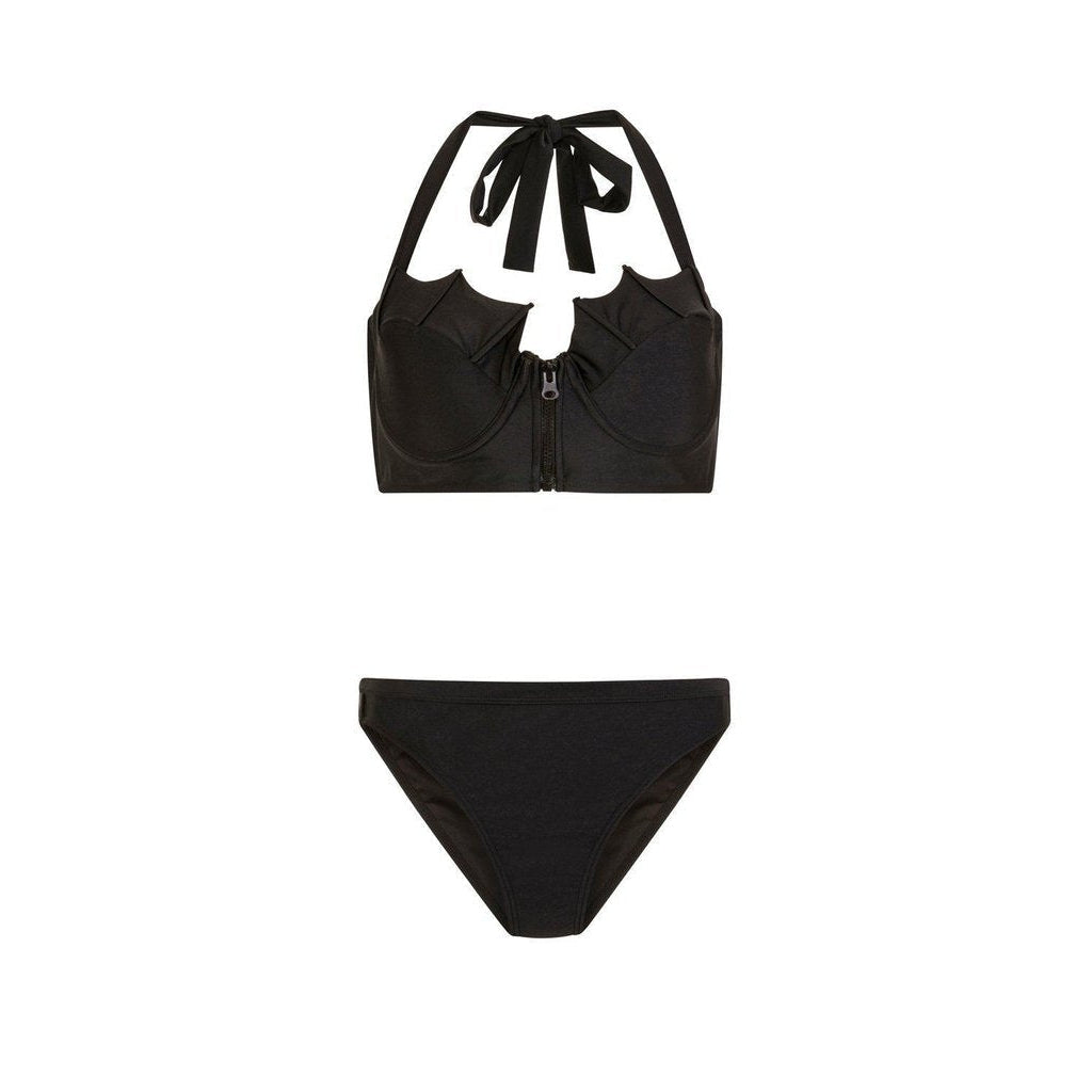 Bell Tower Batwing Bikini Top-Womens Swimwear-Scarlett Dawn