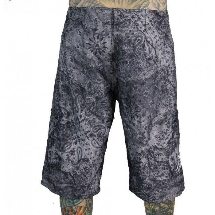 Bermuda Greystone Board Shorts-Mens Shorts & Pants-Scarlett Dawn