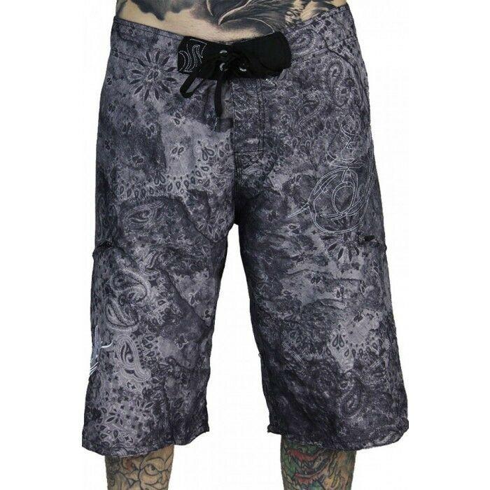 Bermuda Greystone Board Shorts-Mens Shorts & Pants-Scarlett Dawn